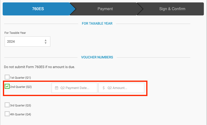 How to pay quarterly tax estimate in Virginia Heard